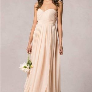 Jenny Yoo ‘Mira’ bridesmaid dress in Blush